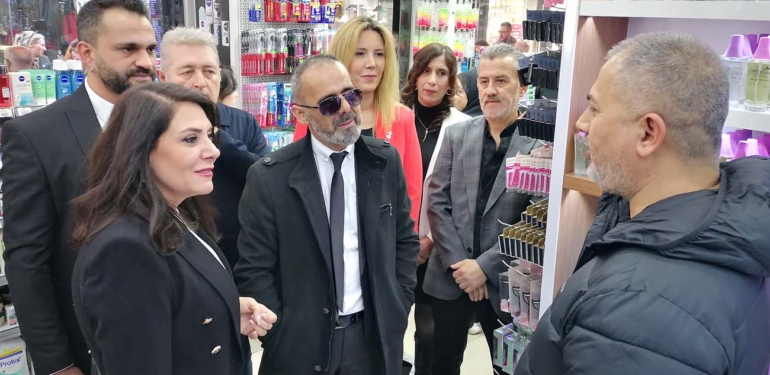 Zafer Partili Esmaül Hüsna Aslan, Nazillililerle buluştu!