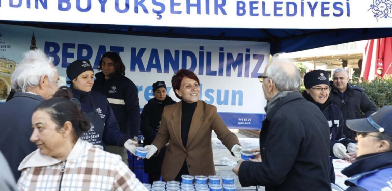 Başkan Çerçioğlu, Aydınlıların Berat Kandili’ni kutladı!