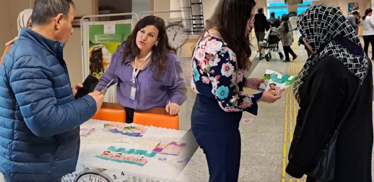 NDH’den önemli motto: “Erken Teşhis Hayat Kurtarır”