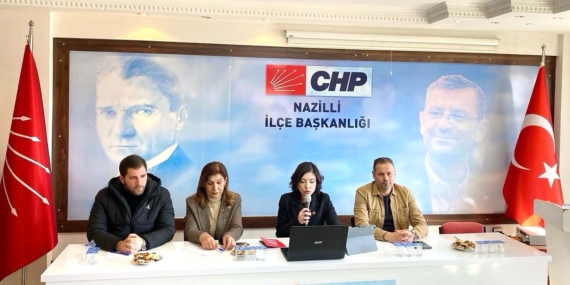 CHP Nazilli’den ‘Cumhurbaşkanı Adayı Ön Seçimi’ toplantısı!
