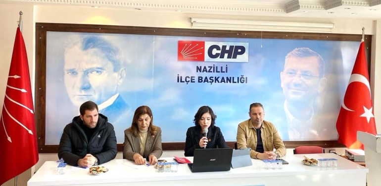 CHP Nazilli’den ‘Cumhurbaşkanı Adayı Ön Seçimi’ toplantısı!