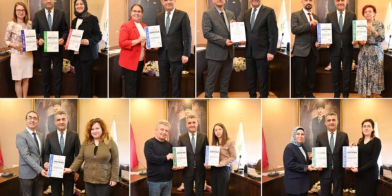 Nazilli’den 6 okula ‘Entegre Yönetim Sistemleri’ belgesi!
