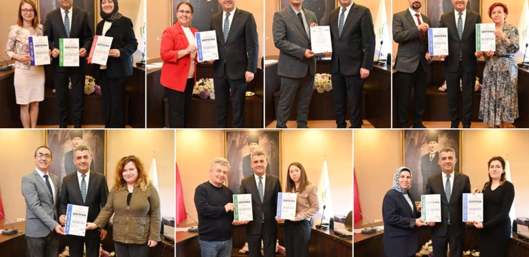 Nazilli’den 6 okula ‘Entegre Yönetim Sistemleri’ belgesi!