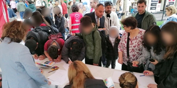 CHP Nazilli’den İmamoğlu için dayanışma etkinliği!