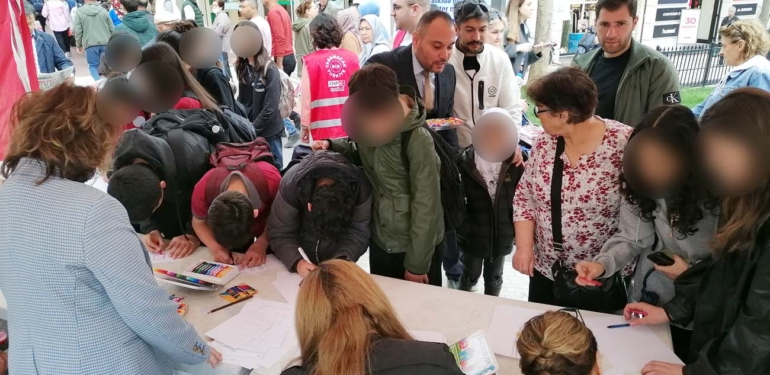 CHP Nazilli’den İmamoğlu için dayanışma etkinliği!