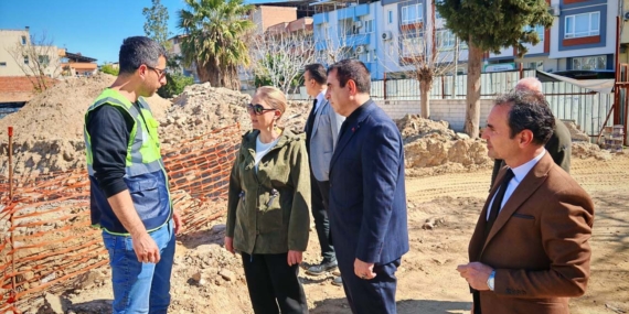 Kaymakam Kan, Cumhuriyet İlkokulu inşaatını inceledi!