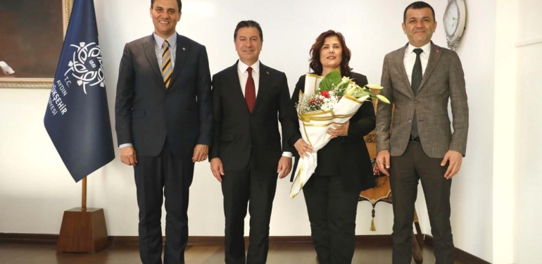 Büyükşehir Belediye Başkanları Çerçioğlu’nu ziyaret etti!