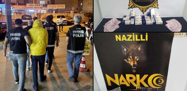 Nazilli NARKO’dan, zehir tacirlerine bir darbe daha!