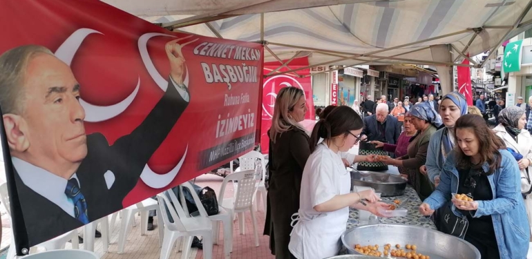Alparslan Türkeş, Nazilli’de hayırla ve dualarla anıldı!