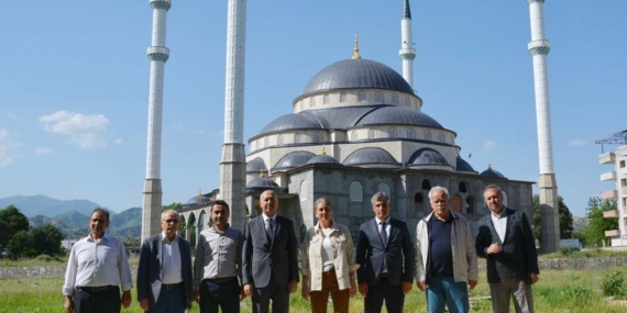 Kaymakam Kan, ‘Külliye ve Cami’ çalışmalarını yerinde inceledi!