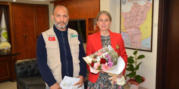 İHH Nazilli’den Kaymakam Kan’a nezaket ziyareti!
