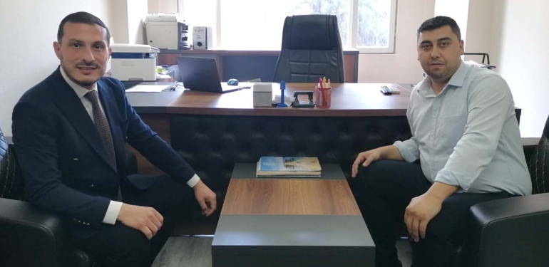 Kırlıoğlu’ndan Başkan Uza’ya ‘Hayırlı Olsun’ ziyareti!