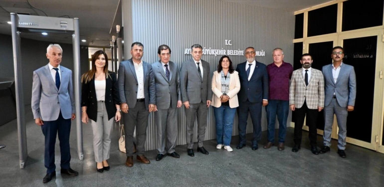 AYESOB’dan Başkan Çerçioğlu’na nezaket ziyareti