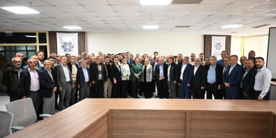 Başkan Çerçioğlu, Nazillili muhtarlarla bir araya geldi