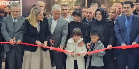Nazillili şehidimiz için oluşturulan ‘Saygı Alanı’ törenle açıldı!