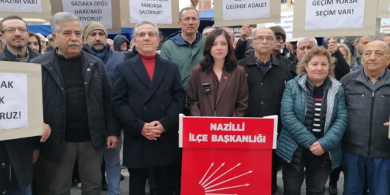 CHP Nazilli ’İTİRAZIM VAR!’ dedi