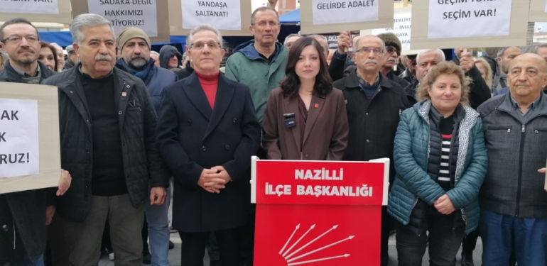 CHP Nazilli ’İTİRAZIM VAR!’ dedi