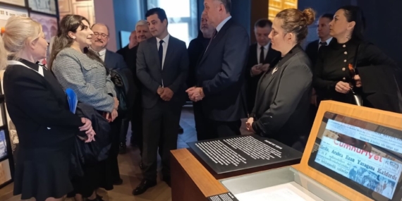 Yazgı, ‘Adnan Menderes Müzesi’nde incelemelerde bulundu