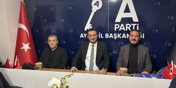 Anahtar Nazilli’den, İl Başkanı Akgün’e ‘hayırlı olsun’ ziyareti
