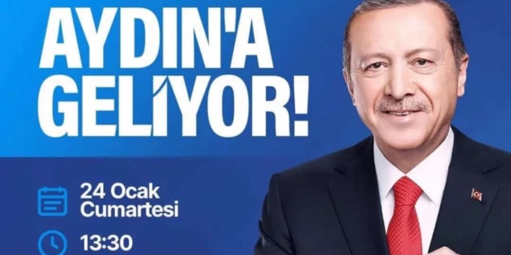 Aydın, Cumhurbaşkanı Erdoğan’ı ağırlamaya hazırlanıyor!