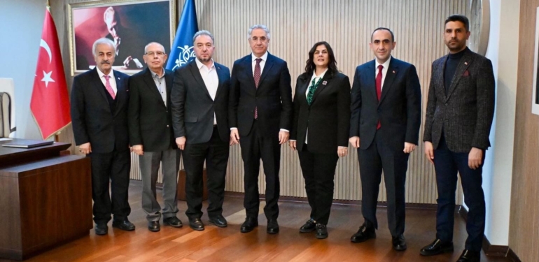 Başkan Çerçioğlu’na, AK Partili Yanılmaz’dan nezaket ziyareti