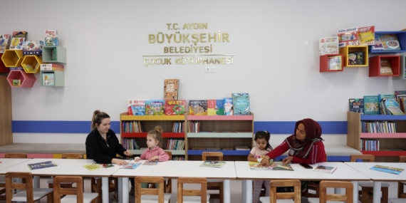 Aydın Büyükşehir Belediyesi’nden Şehir Hastanesi’ne ‘Çocuk Kütüphanesi’