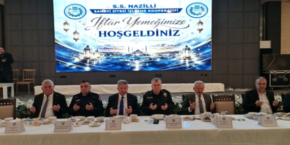 Nazilli Sanayi Sitesi İşletme Kooperatifi iftarına büyük ilgi