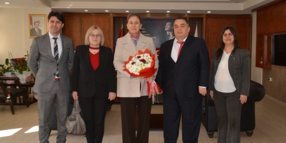 Nazilli Vergi Dairesi’nden Kaymakam Kan’a ‘Vergi Haftası’ ziyareti