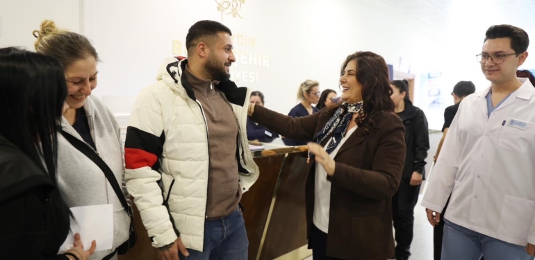 Çerçioğlu, Aydın Ağız ve Diş Sağlığı Polikliniği’ni ziyaret etti