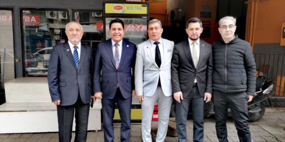 Saadet Partisi Milletvekili Kaya, Nazilli’de partililerle buluştu