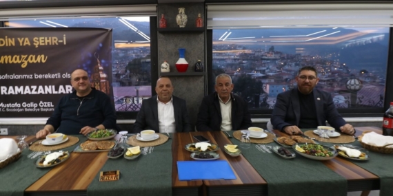 Başkan Özel, mahalle muhtarları ve basın mensuplarıyla buluştu