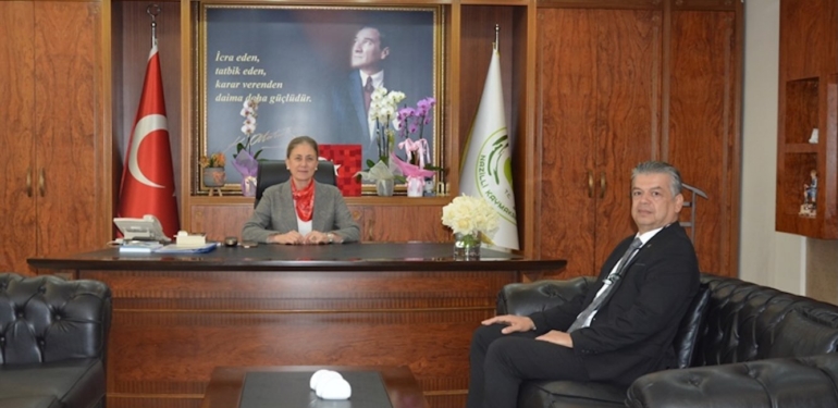 Müdür Güner, görevine başladı… İlk ziyaret Kaymakam Kan’a