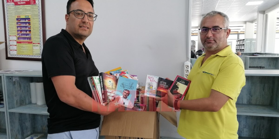 Nazilli Kütüphanesi’nden engelsiz yüreklere anlamlı bağış