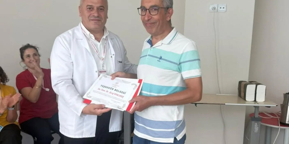NDH’nin uzman çocuk doktoru Şeref Kırcaklı emekliye ayrıldı
