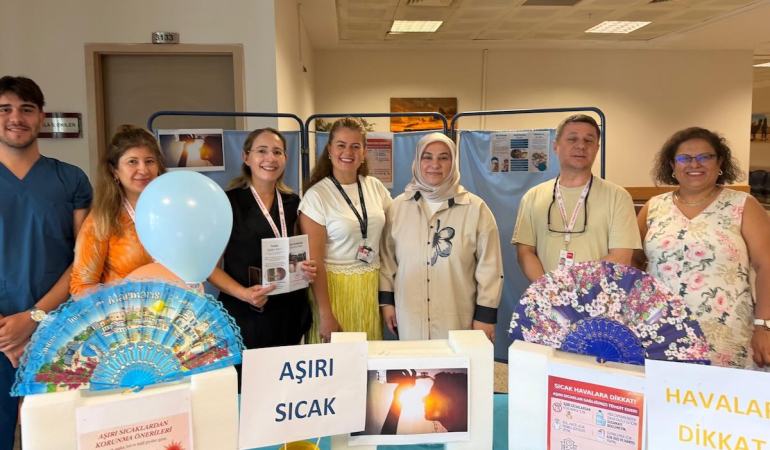 Nazilli Devlet Hastanesi’nden vatandaşlara aşırı sıcak uyarısı
