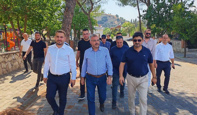 AK Parti kurmayları, Akbaş ailesinin acısını paylaştı