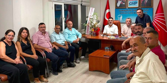 Atmaca başkanlığındaki CHP Nazilli’de yeni yönetim resmileşti