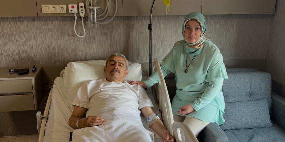 Haluk Alıcık yüz felci geçirdi, hastaneye kaldırıldı