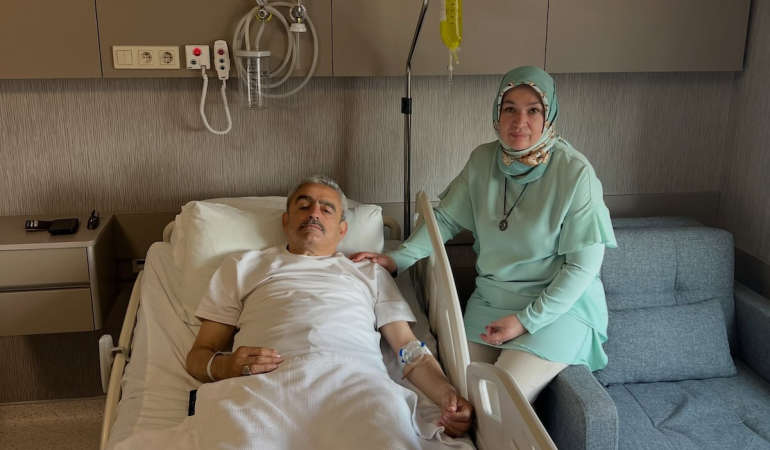 Haluk Alıcık yüz felci geçirdi, hastaneye kaldırıldı