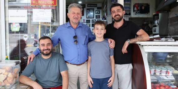 Arslan’dan Bozdoğan’da tam saha mesai: 1 günde 28 ziyaret