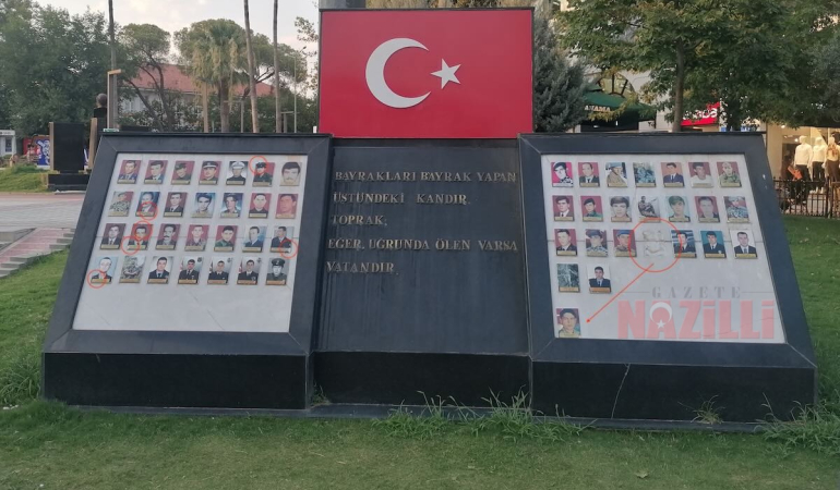 Şehitlik Anıtı’nda şüpheli hasar: SALDIRI MI, KAZA MI?