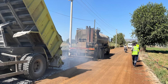 Büyükşehir’in 17 ilçedeki üstyapı yatırımları aralıksız sürüyor