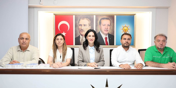 AK Parti Nazilli’de Sarıbaş ile hem istişare hem vefa mesaisi
