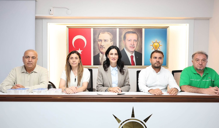 AK Parti Nazilli’de Sarıbaş ile hem istişare hem vefa mesaisi