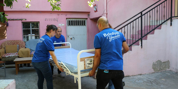 “Belediyen Yanında” ile bir ayda yüzlerce haneye dokunuldu