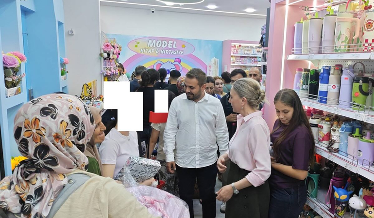 ‘Devlet Ana’ ile alışverişe çıktılar, ihtiyaçlarını kendileri seçtiler