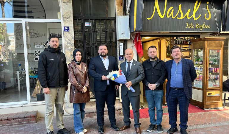 AGC Başkanı Gül, Nazilli Şube Başkanı Özden’i ziyaret etti