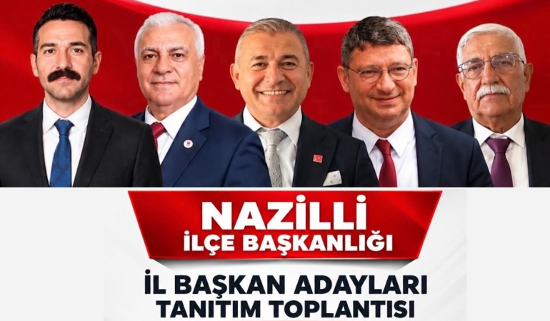YENİ Parti’de İl Başkanlığı yarışı: Adaylar Nazilli’de sahneye çıkıyor!